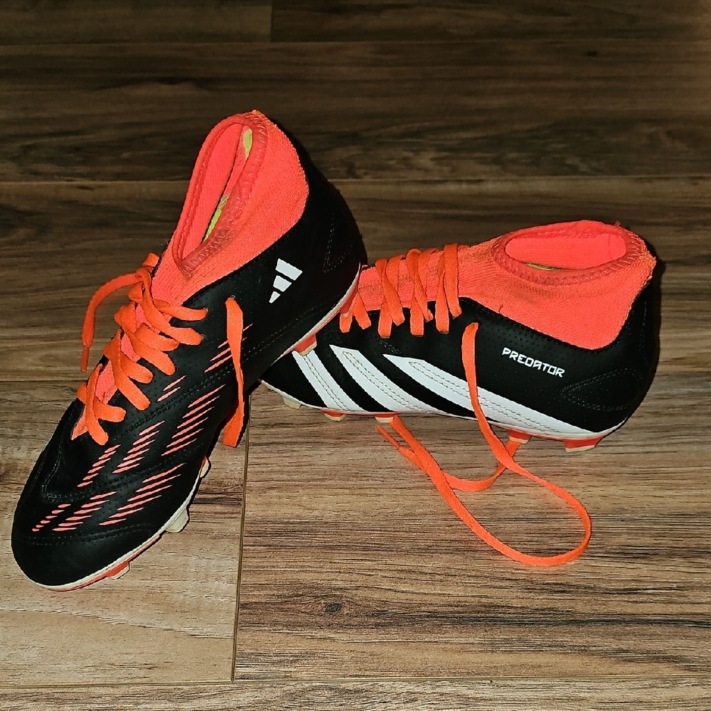 Adidas Predator Soccer Cleats - Black and Orange